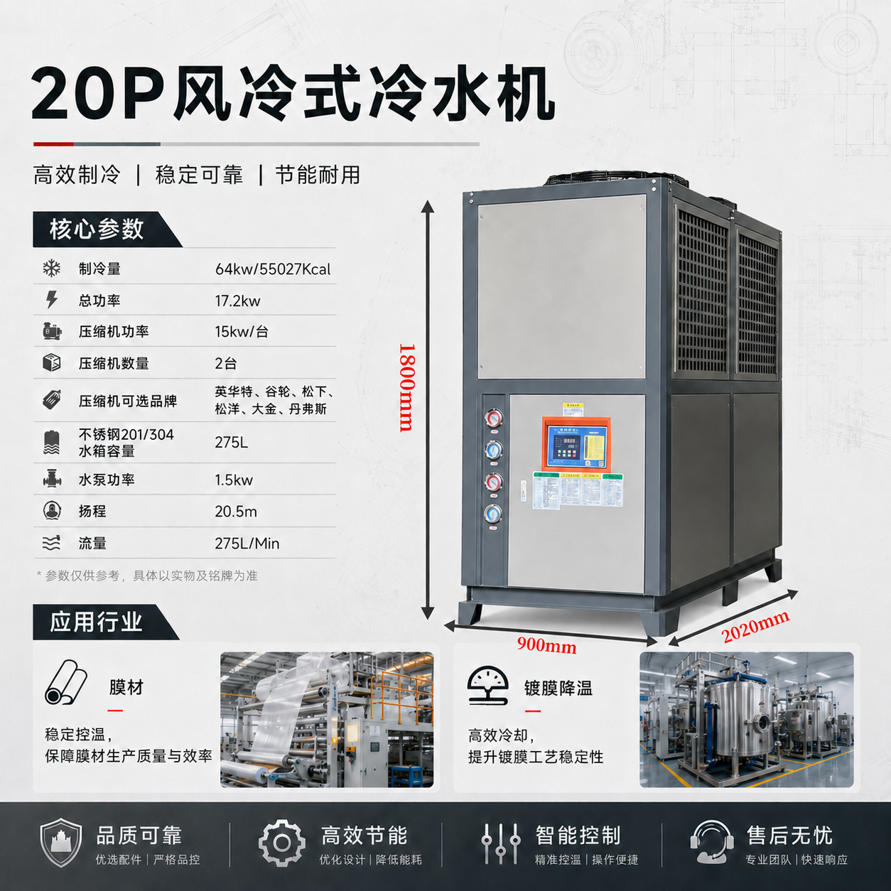 风冷式冷水机 详情图 5